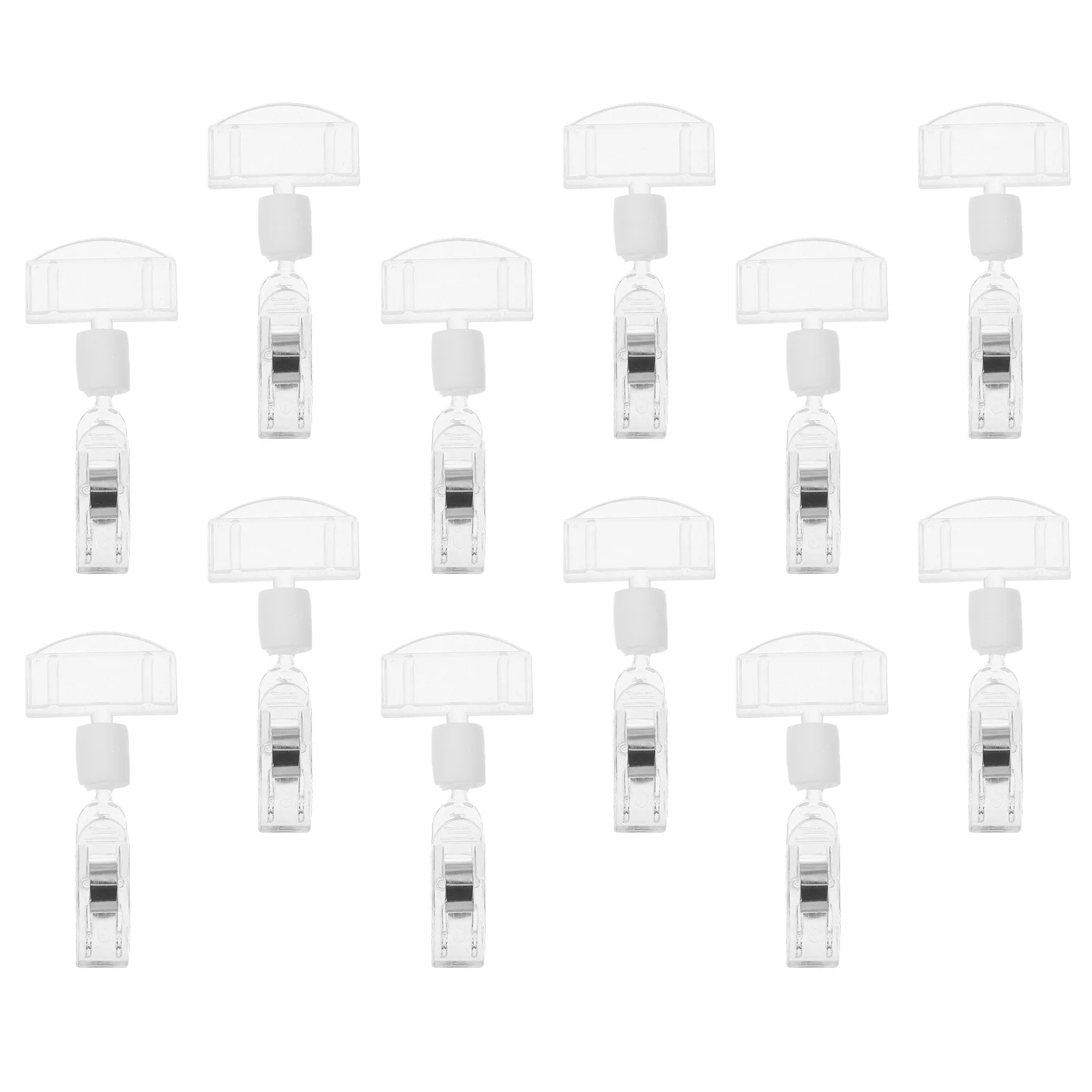 12Pcs Ad Clip Rotatable ABS Material Sign Holder for Price Tag Display Merchandise Label Menu Poster Retail Store Supplies
12Pcs Ad Clip Rotatable ABS Material Sign Holder for Price Tag Display Merchandise Label Menu Poster Retail Store Supplies