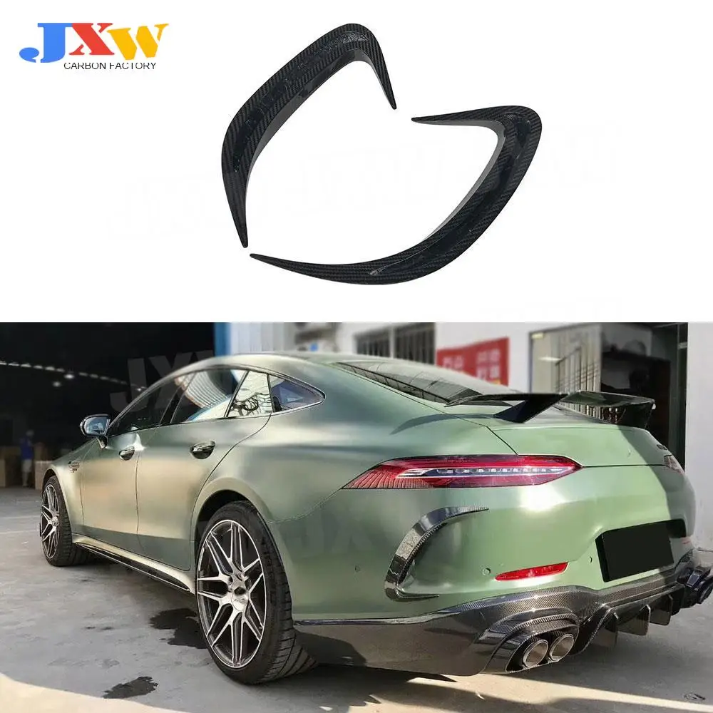 2 шт. для Benz AMG GT43 GT50 GT53 2019 2020, задний бампер, боковой выход, дефлекторы для отделки вентиляционного отверстия, спойлер из углеродного волокна/ФАП
2 шт. для Benz AMG GT43 GT50 GT53 2019 2020, задний бампер, боковой выход, дефлекторы для отделки вентиляционного отверстия, спойлер из углеродного волокна/ФАП