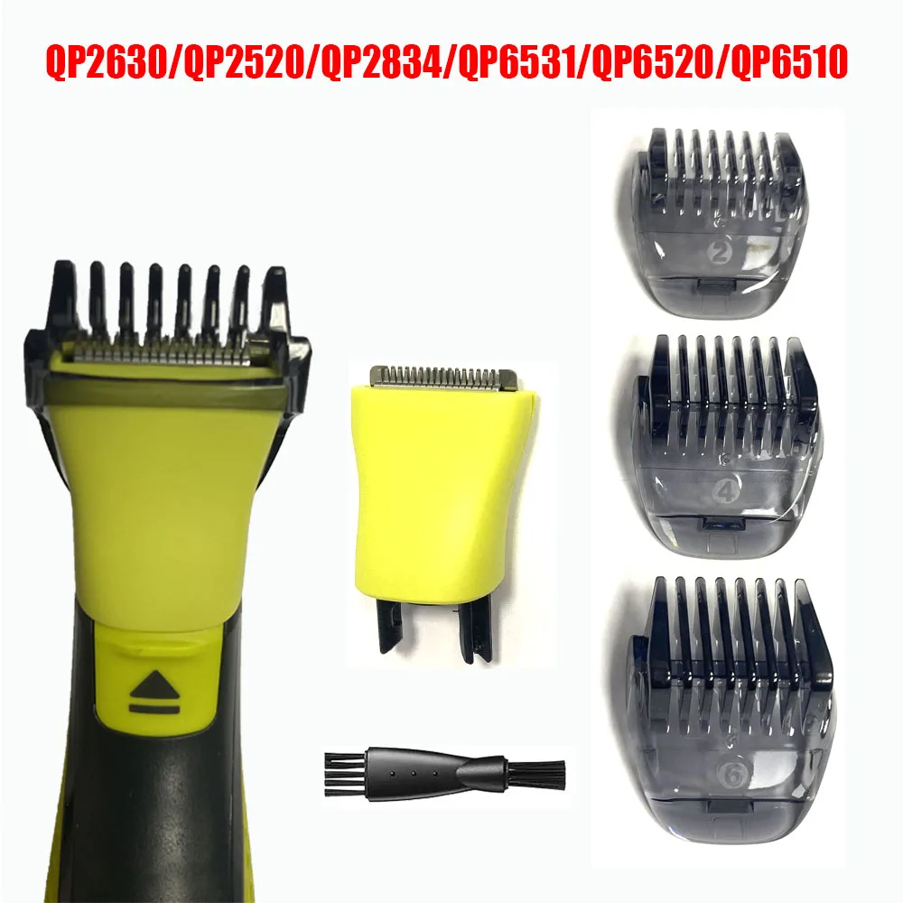 4 Comb New Style Shaver Replacement Heads Beard Trimming Comb Applicable for QP2630/QP2520/QP2834/QP6531/QP6520/QP6510
4 Comb New Style Shaver Replacement Heads Beard Trimming Comb Applicable for QP2630/QP2520/QP2834/QP6531/QP6520/QP6510
