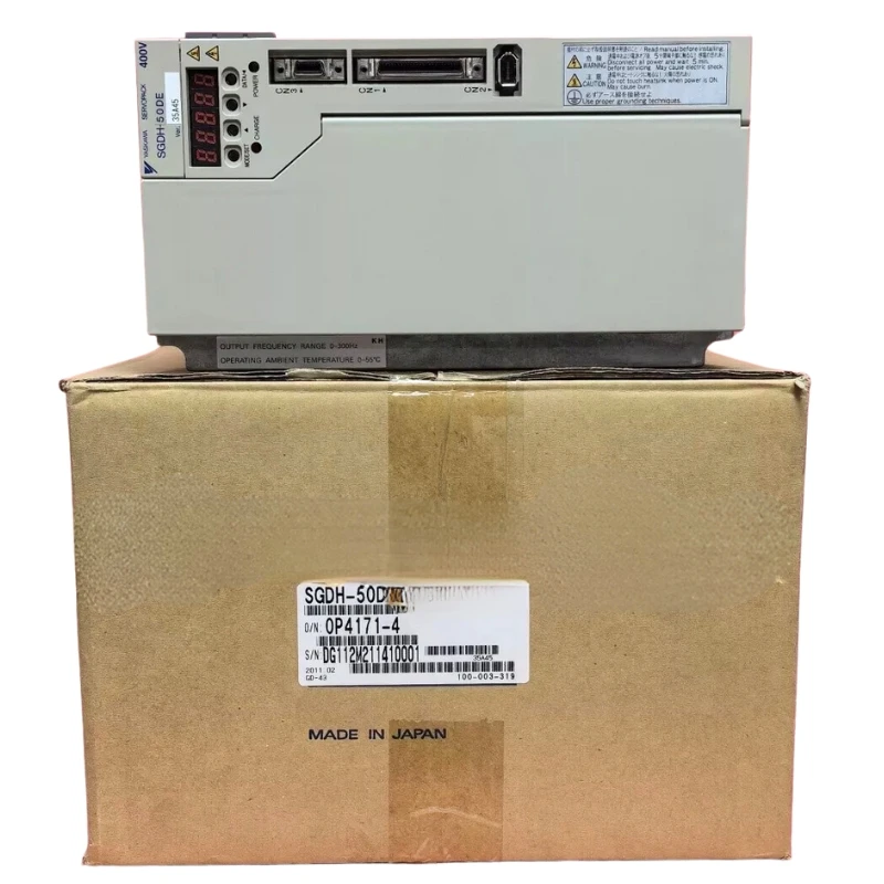 Yaskawa SGDH-50DE Servo Drive New In Box
Yaskawa SGDH-50DE Servo Drive New In Box