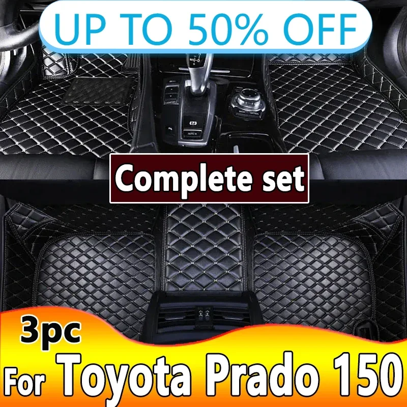Автомобильные коврики для Toyota Land Cruiser Prado 150, 2022, 2021, 2020, 2019, 2018, 5 сидений, автомобильный Стайлинг, интерьерные защитные коврики на заказ
Автомобильные коврики для Toyota Land Cruiser Prado 150, 2022, 2021, 2020, 2019, 2018, 5 сидений, автомобильный Стайлинг, интерьерные защитные коврики на заказ