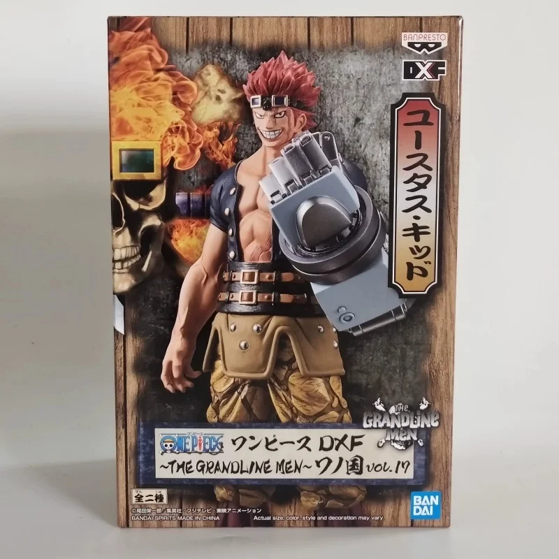 Bandai Original Anime ONE PIECE DXF THE GRANDLINE MEN Eustass Kid Action Figure Toys for Kids Gift Collectible Model Toy
Bandai Original Anime ONE PIECE DXF THE GRANDLINE MEN Eustass Kid Action Figure Toys for Kids Gift Collectible Model Toy