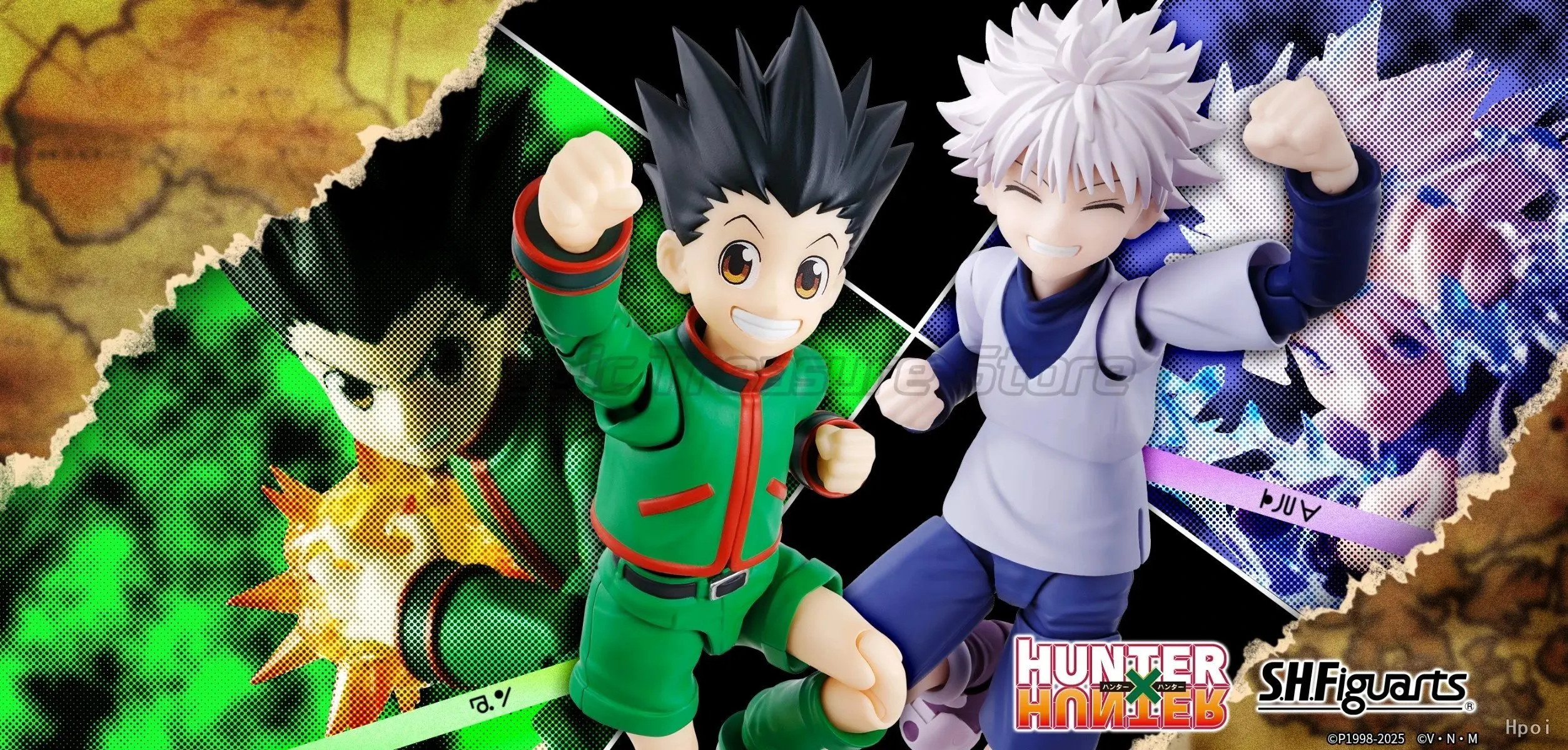 【MT】BANDAI S.H.Figuarts HUNTER×HUNTER Killua Zoldyck Gon Freecss Action Figure H13.5cm
【MT】BANDAI S.H.Figuarts HUNTER×HUNTER Killua Zoldyck Gon Freecss Action Figure H13.5cm