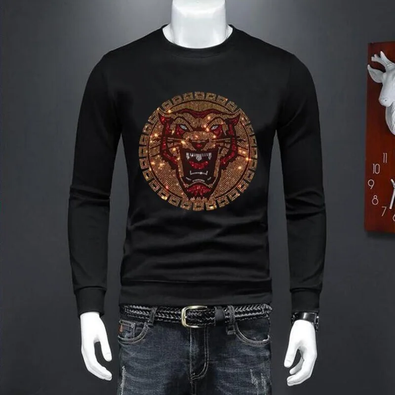 2025 Hot Sale Men High Quality Pullover Sweatshirt Autumn And Winter New Rhinestone Sweatshirt Men's Hoodie Long Sleeve
2025 Hot Sale Men High Quality Pullover Sweatshirt Autumn And Winter New Rhinestone Sweatshirt Men's Hoodie Long Sleeve