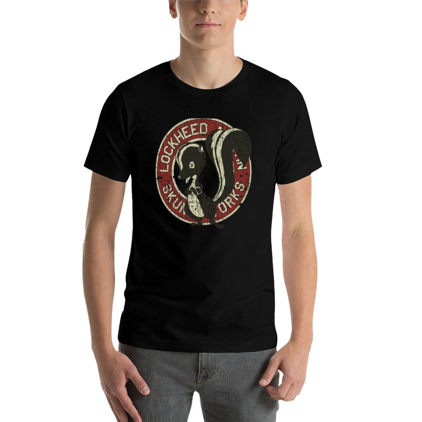Skunk Works ADP 1943 T-Shirt man t shirts cotton funny t shirts dark humor T-Shirt 
Skunk Works ADP 1943 T-Shirt man t shirts cotton funny t shirts dark humor T-Shirt