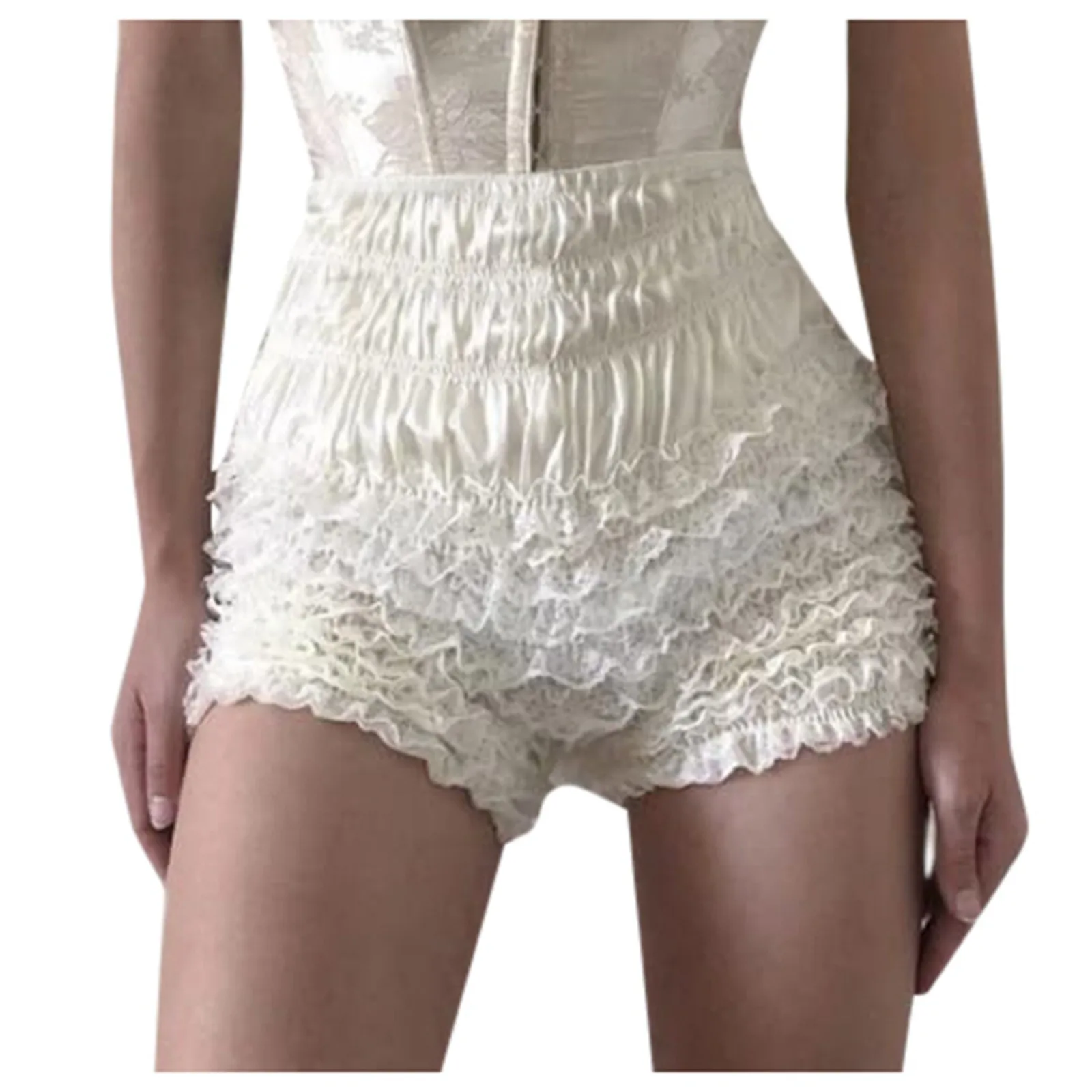 00s Aesthetic Fairycore Y2k Trousers 90s Vintage Pettipants Coquette Shorts Women Elastic High Waist Ruffle Lace Trim Hot Pants
00s Aesthetic Fairycore Y2k Trousers 90s Vintage Pettipants Coquette Shorts Women Elastic High Waist Ruffle Lace Trim Hot Pants