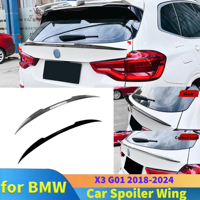 Rear Roof Lip Spoiler for BMW X3 G01 2018-2024 Upper Car Trunk Wing Lip Tail Fin Guard Protector Cover Body Kit Auto Part Tuning
Rear Roof Lip Spoiler for BMW X3 G01 2018-2024 Upper Car Trunk Wing Lip Tail Fin Guard Protector Cover Body Kit Auto Part Tuning