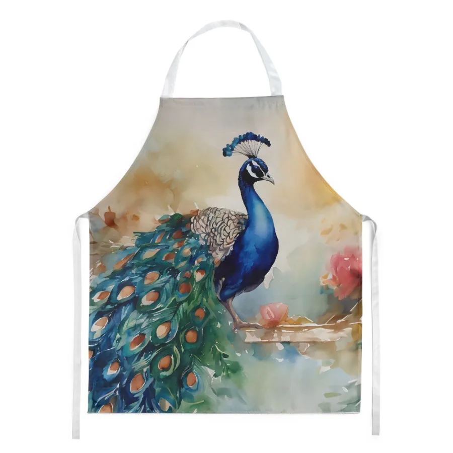 Peacock Apron Cooking Kitchen Server Baking Crafts Gardening for Adult Women Men Unisex Large Multicolor
Peacock Apron Cooking Kitchen Server Baking Crafts Gardening for Adult Women Men Unisex Large Multicolor