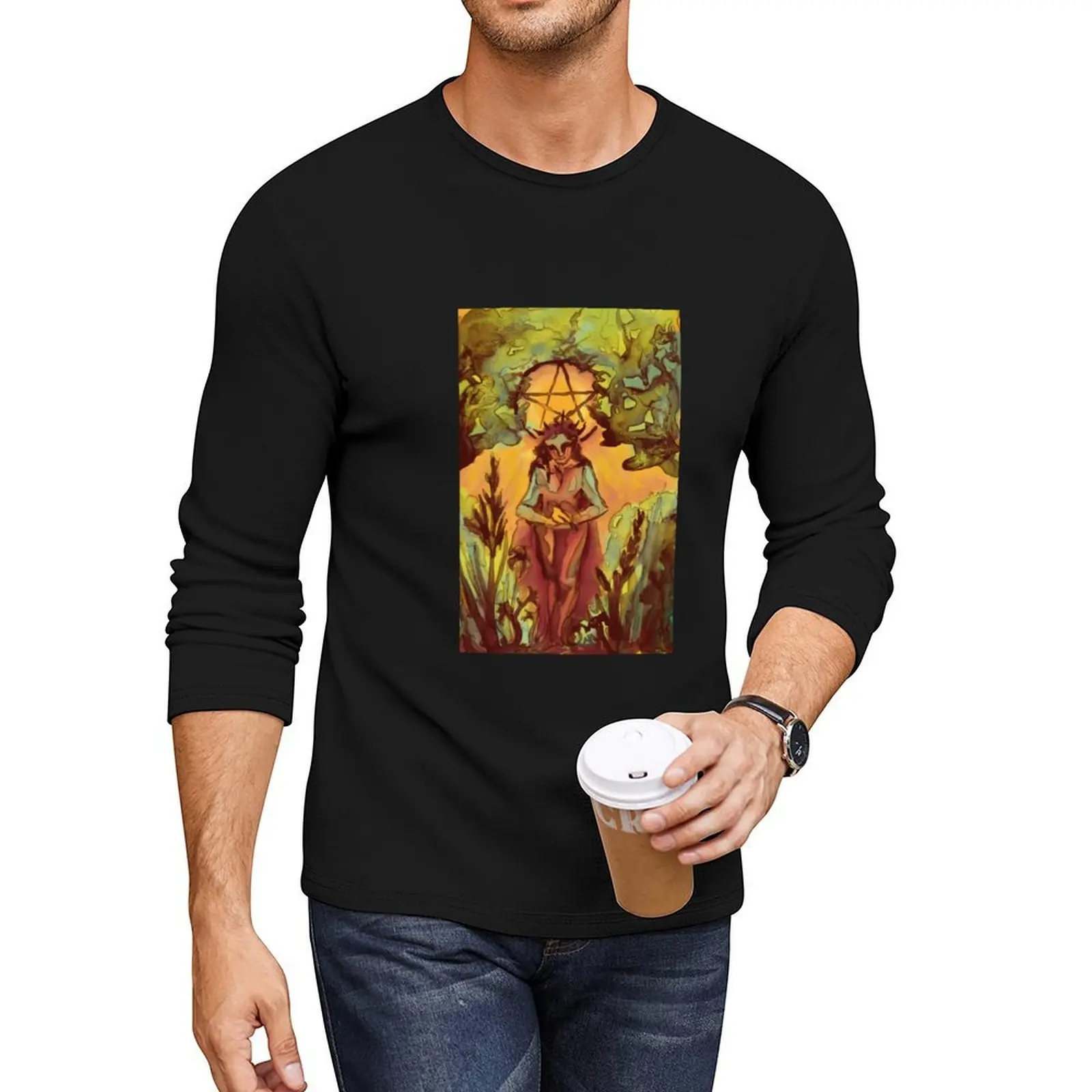 Queen of Pentacles Long T-Shirt oversized t shirt vintage t shirt hippie clothes quick drying shirt Men's t shirts 
Queen of Pentacles Long T-Shirt oversized t shirt vintage t shirt hippie clothes quick drying shirt Men's t shirts