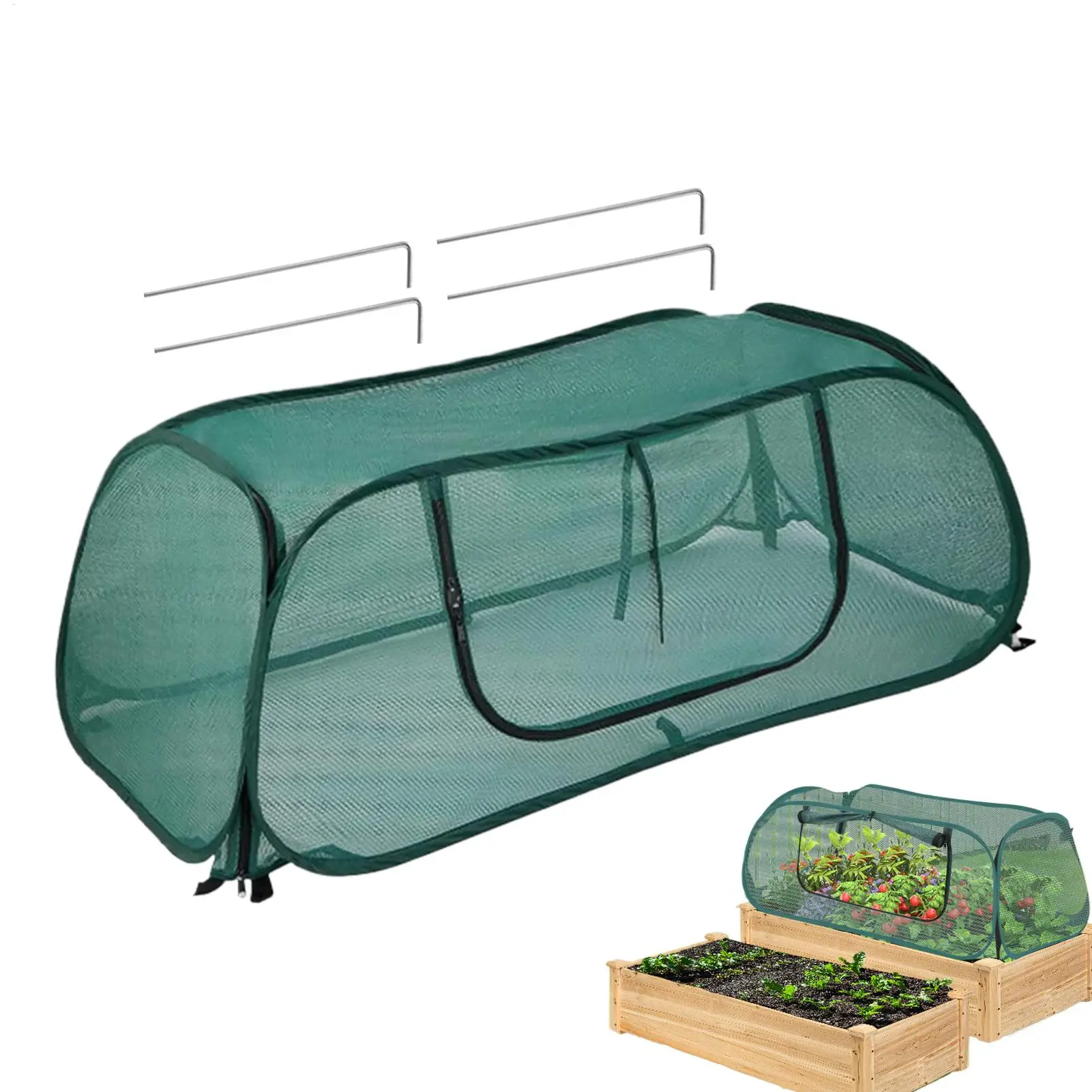 Garden Netting For Raised Beds Reusable Guard Tent Plant Protector Mesh Garden Cover For Fruits Flowers Strawberries Tomatoes
Garden Netting For Raised Beds Reusable Guard Tent Plant Protector Mesh Garden Cover For Fruits Flowers Strawberries Tomatoes