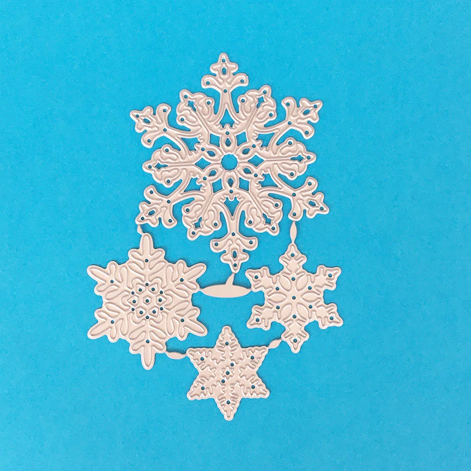 Four snowflakes Scrapbooking Cutting Dies Yiwu stock clearance DIY Paper gift Card Making metal craft Album
Four snowflakes Scrapbooking Cutting Dies Yiwu stock clearance DIY Paper gift Card Making metal craft Album
