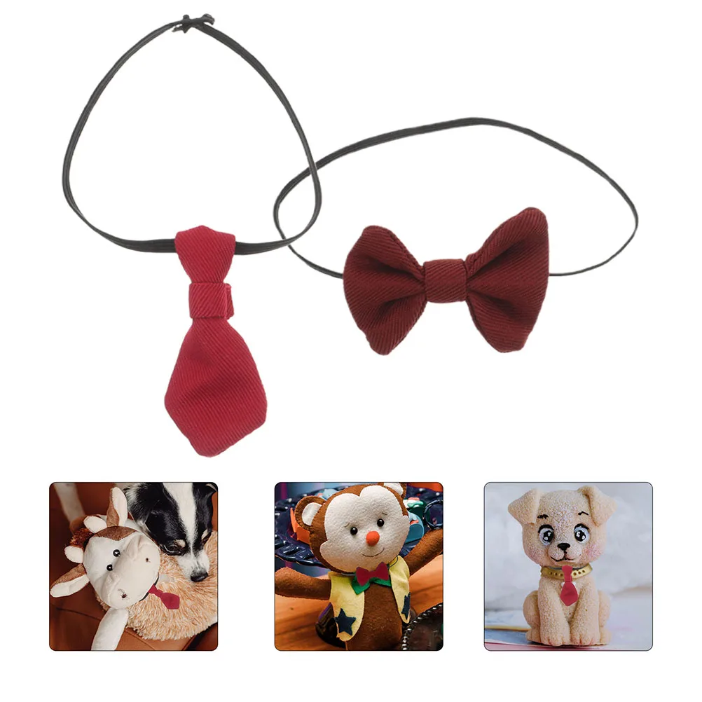 2 Pcs Tie Mini Costume Miniature Clothing Suit Bowtie Model Scene Dress up Red Craft
2 Pcs Tie Mini Costume Miniature Clothing Suit Bowtie Model Scene Dress up Red Craft