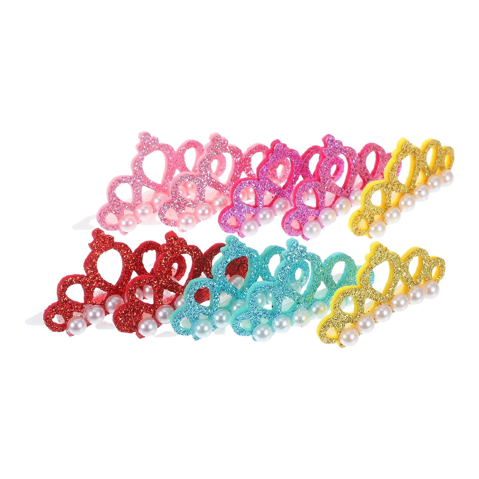 10 pcs Dog Hair Clips Headdress Pet Accessories Barrettes Bows for Dogs Soft Comfortable Crown Shape Photo Props Masquerade
10 pcs Dog Hair Clips Headdress Pet Accessories Barrettes Bows for Dogs Soft Comfortable Crown Shape Photo Props Masquerade