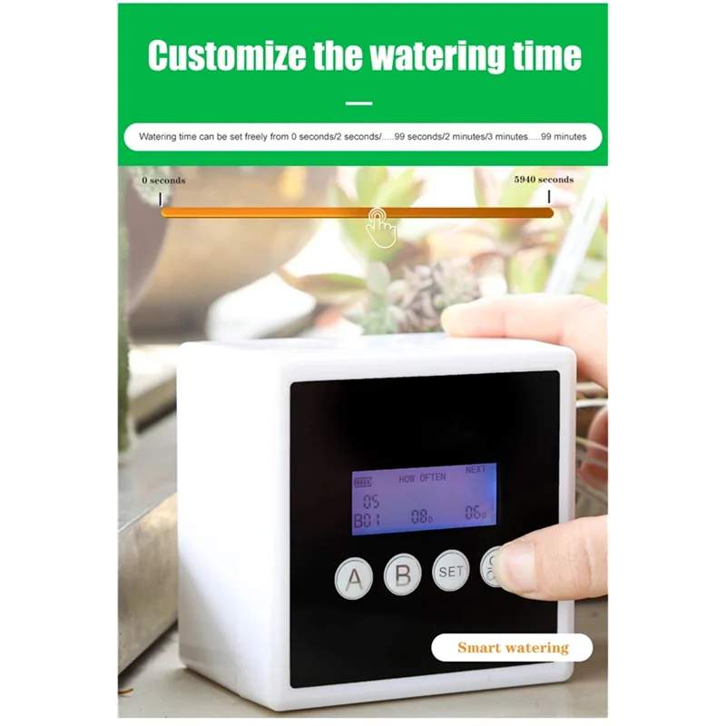 【DIY DECOR】Dual Pump Smart Watering Device Automatic Watering System For Gardens And Indoor Potted Plants 15Pot Watering Kits
【DIY DECOR】Dual Pump Smart Watering Device Automatic Watering System For Gardens And Indoor Potted Plants 15Pot Watering Kits