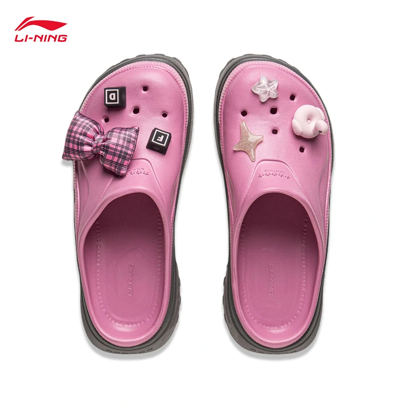 LI-NING E-SPORTS PROJECT* Women Mueller Slippers Stylish LiNing Lightweight Comfortable Anti-Slip Outdoor Sandals AGAV004
LI-NING E-SPORTS PROJECT* Women Mueller Slippers Stylish LiNing Lightweight Comfortable Anti-Slip Outdoor Sandals AGAV004