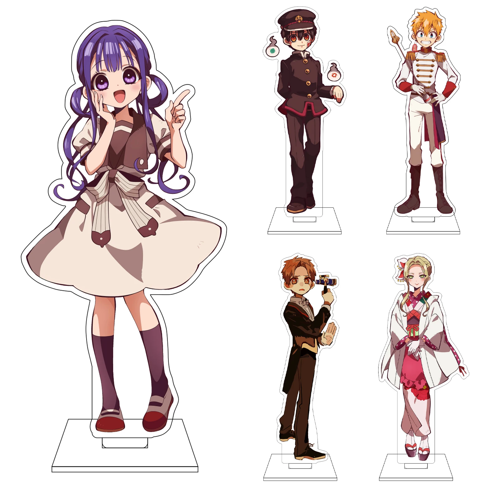 16CM Anime Toilet-bound Hanako-kun Cosplay Acrylic Figure Stand Plate Akane Aoi Hanako Yashiro Nene Ornaments Gifts
16CM Anime Toilet-bound Hanako-kun Cosplay Acrylic Figure Stand Plate Akane Aoi Hanako Yashiro Nene Ornaments Gifts