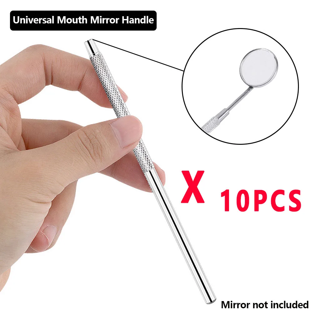 Dental Mouth Mirror Handle Reflector Odontoscope Handle Stainless Steel Handle Dentist Oral Lab Tools
Dental Mouth Mirror Handle Reflector Odontoscope Handle Stainless Steel Handle Dentist Oral Lab Tools