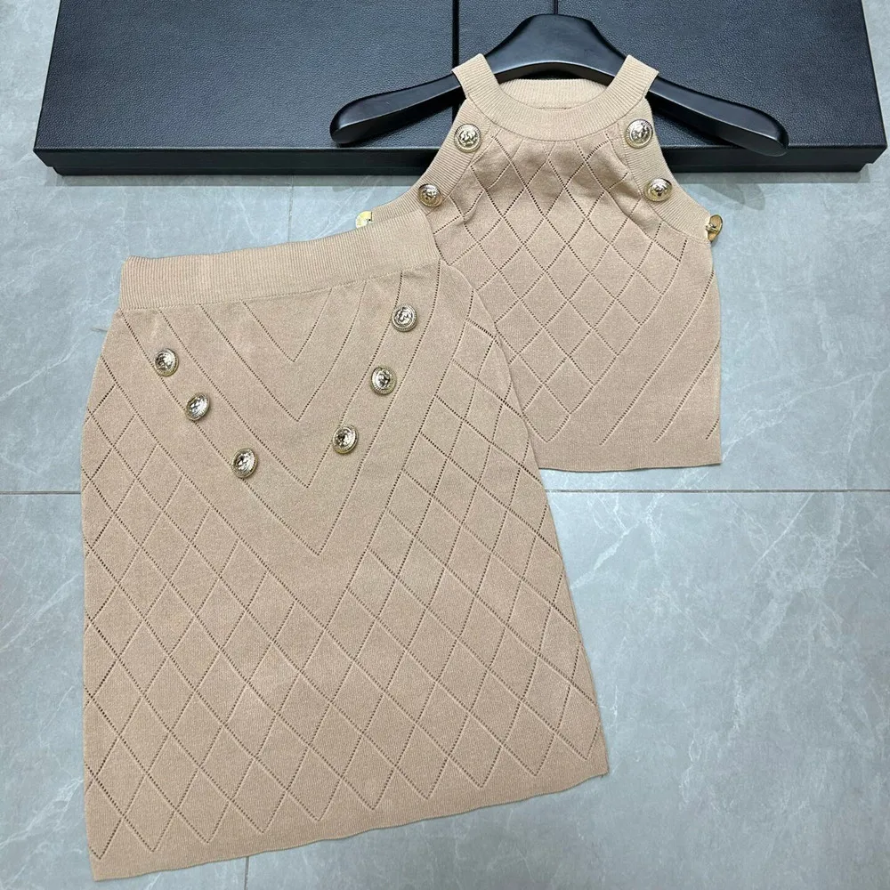 Summer Outfit New Knitted 2 Piece Sets Women Hotsweet Sexy Vest Crop Tops+Short Skirt Suits Fashion Sweet Two Piece y2k
Summer Outfit New Knitted 2 Piece Sets Women Hotsweet Sexy Vest Crop Tops+Short Skirt Suits Fashion Sweet Two Piece y2k
