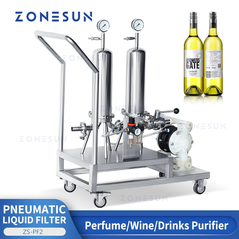 ZONESUN Perfume Filter Water Wine Purifier Filtration System Fragrance Producing Front End Diaphragm Pump Antistatic ZS-PF2
ZONESUN Perfume Filter Water Wine Purifier Filtration System Fragrance Producing Front End Diaphragm Pump Antistatic ZS-PF2