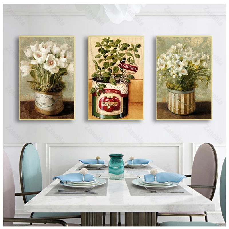 Vintage Flower Canvas Painting Nordic Minimalist Watercolor Wall Art Posters and Prints Murals European Pastoral Home Decoration
Vintage Flower Canvas Painting Nordic Minimalist Watercolor Wall Art Posters and Prints Murals European Pastoral Home Decoration