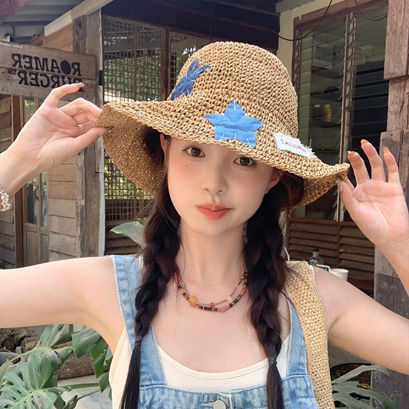 Sun Hat Women Flower Pattern Summer Hats For Women Sunshade Breathable Bucket Hat Fisherman Cap Female New Sunhat
Sun Hat Women Flower Pattern Summer Hats For Women Sunshade Breathable Bucket Hat Fisherman Cap Female New Sunhat