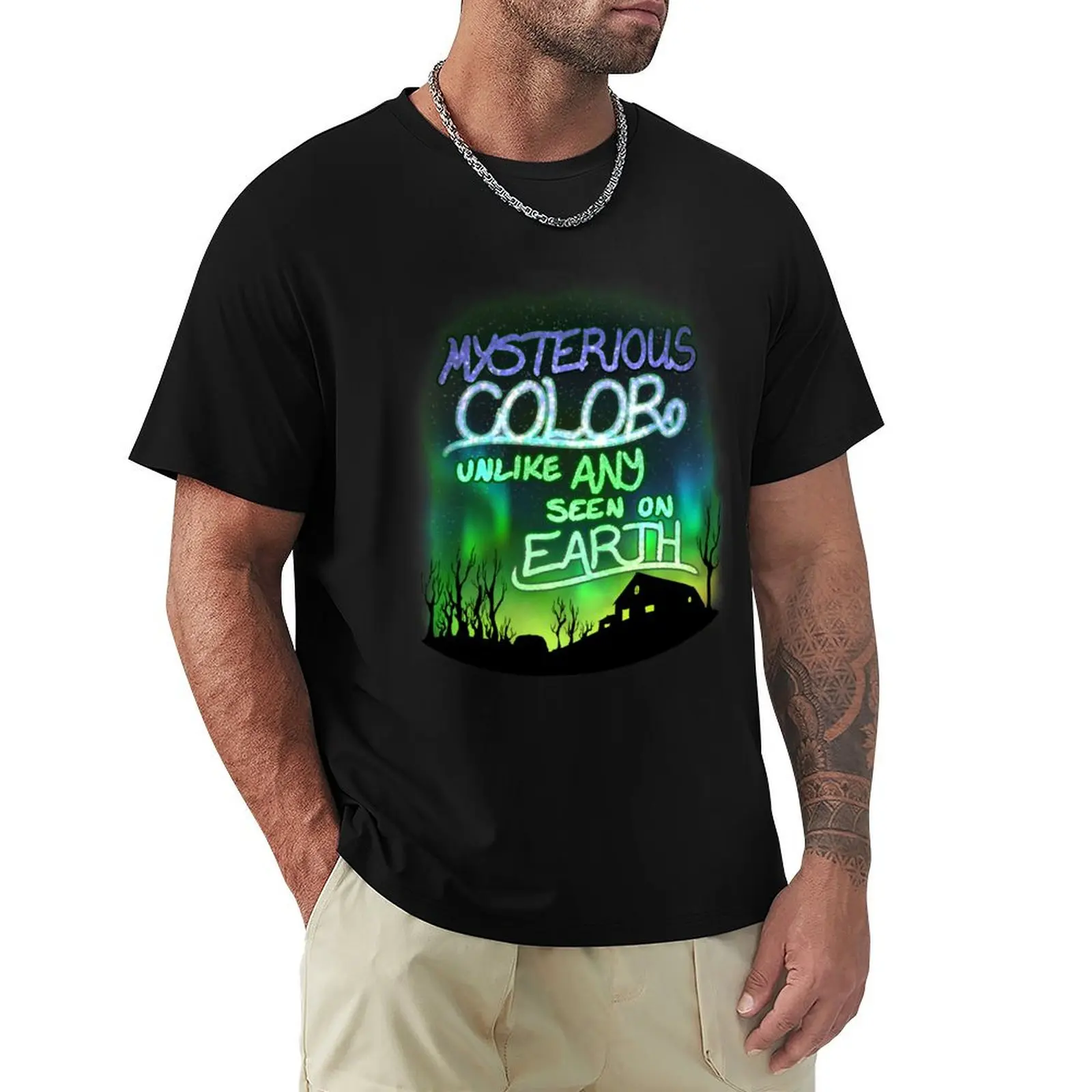 Mysterious Color Unlike Any Seen On Earth T-Shirt oversized kawaii clothes man t shirt mens funny t shirts
Mysterious Color Unlike Any Seen On Earth T-Shirt oversized kawaii clothes man t shirt mens funny t shirts