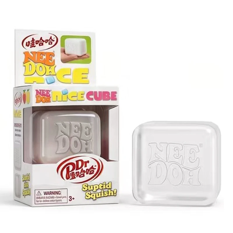 @&New Needoh Nice Cube Sensory Stress Reliever Fidget Tool for Anxiety & Focus Desk Sensory Cube for Adults & Kids
@&New Needoh Nice Cube Sensory Stress Reliever Fidget Tool for Anxiety & Focus Desk Sensory Cube for Adults & Kids