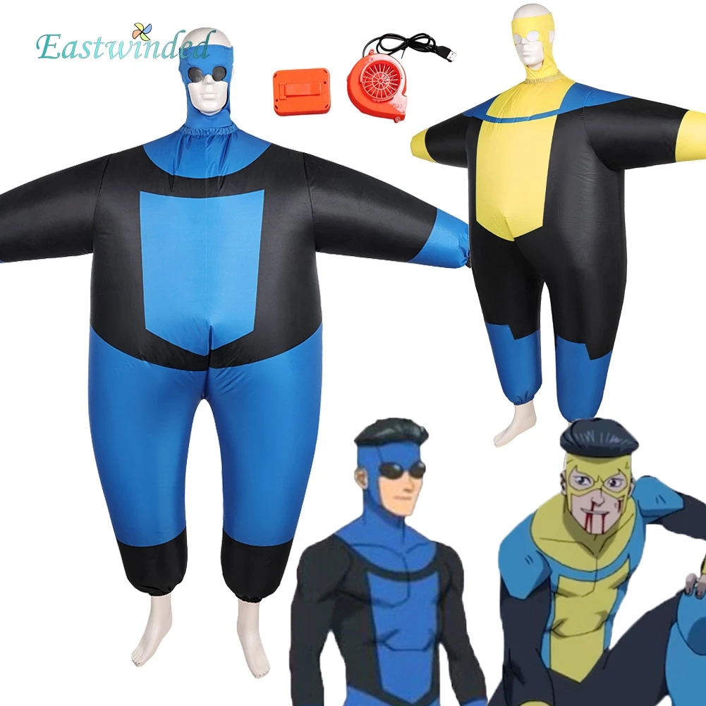 Марк Грейсон, надувной костюм для косплея, мультяшная маска Invincible Rolepaly, надувной насос, сценические наряды, Хэллоуин, карнавал, вечеринка
Марк Грейсон, надувной костюм для косплея, мультяшная маска Invincible Rolepaly, надувной насос, сценические наряды, Хэллоуин, карнавал, вечеринка