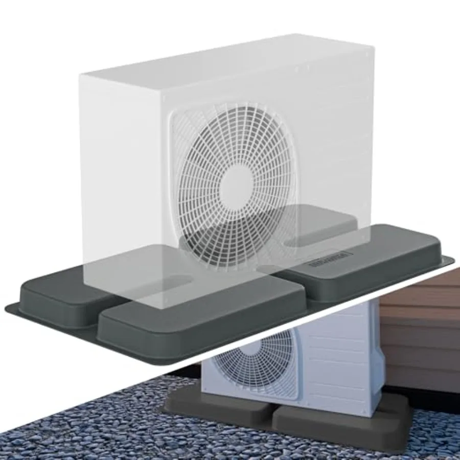 Mini Split Ductless Air Conditioning Pad: Heat Pump Systems, AC Condenser Pad, Floor Mounting Base Pad, Comfort Mini Split, Ant
Mini Split Ductless Air Conditioning Pad: Heat Pump Systems, AC Condenser Pad, Floor Mounting Base Pad, Comfort Mini Split, Ant