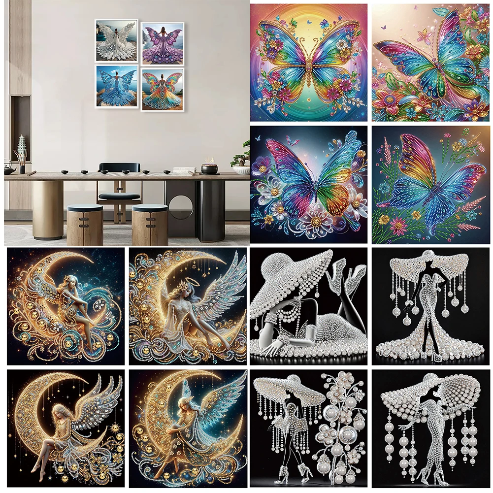 4pcs Girl 5D DIY Special Shape Crystal Partial Diamond Painting Kit Home Decor
4pcs Girl 5D DIY Special Shape Crystal Partial Diamond Painting Kit Home Decor