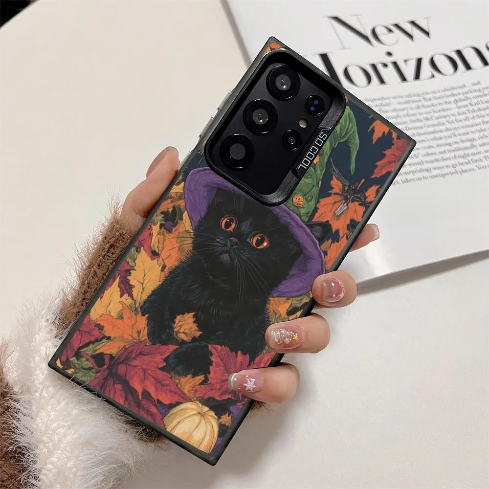 Cat wearing a hat case for Galaxy S25 S24 S23 S22 S21 S20 Ultra/ FE/Plus shock-proof rear cover anti-fingerprint
Cat wearing a hat case for Galaxy S25 S24 S23 S22 S21 S20 Ultra/ FE/Plus shock-proof rear cover anti-fingerprint