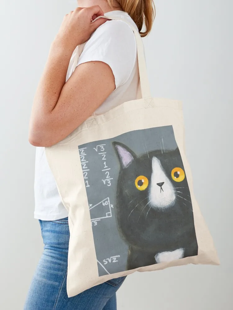 Maths Cat Tote Bag custom bags Women's beach bags tote bag Shopping bags
Maths Cat Tote Bag custom bags Women's beach bags tote bag Shopping bags