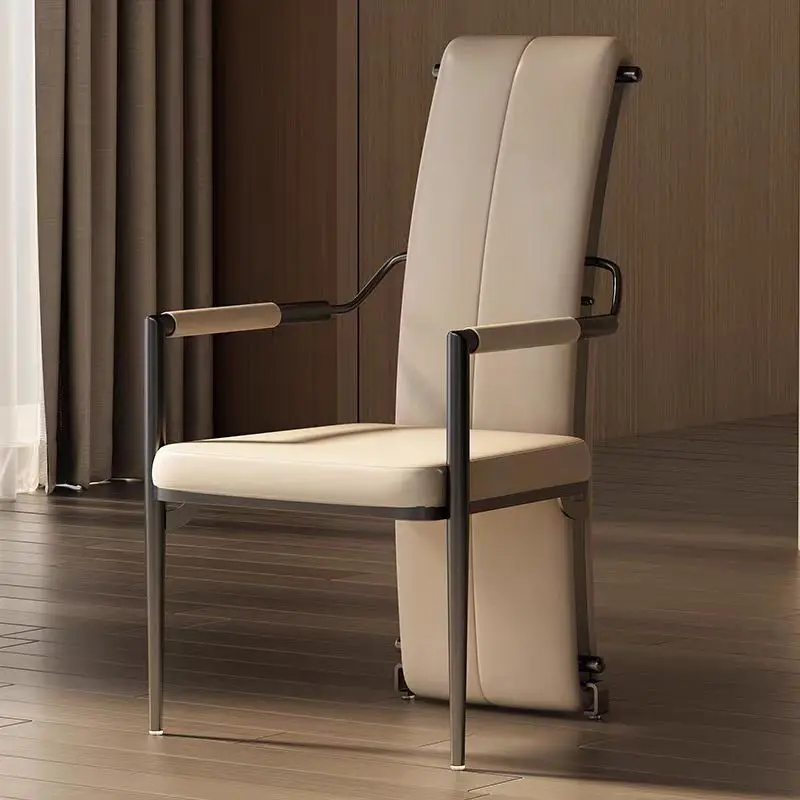 Light Luxury Household Steel Dining Chair Designer Tea Master Chair Italian Sedie Sala Da Pranzo Minimalist Armrest Leather
Light Luxury Household Steel Dining Chair Designer Tea Master Chair Italian Sedie Sala Da Pranzo Minimalist Armrest Leather