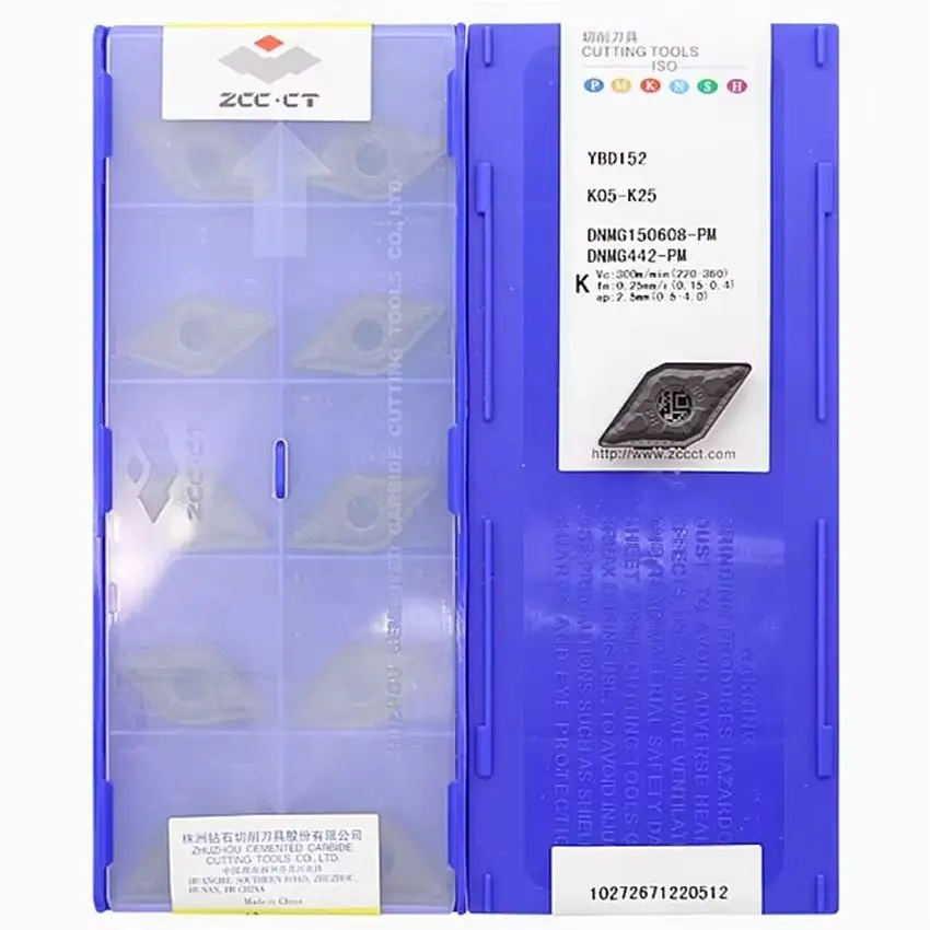 DNMG150608-PM YBD152/DNMG150608-PM YBD052/DNMG150608-PM YBD102/DNMG150608-PM YBD252 ZCC.CT CNC carbide Turning inserts 10pcs/box
DNMG150608-PM YBD152/DNMG150608-PM YBD052/DNMG150608-PM YBD102/DNMG150608-PM YBD252 ZCC.CT CNC carbide Turning inserts 10pcs/box