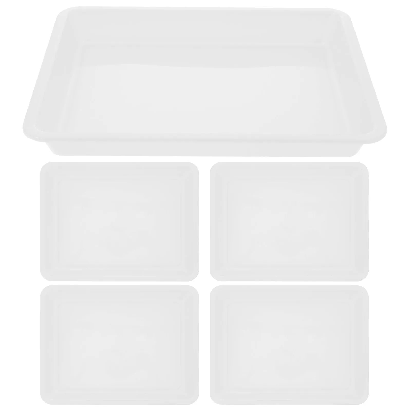 6Pcs Puzzle Sorter Trays Plastic Storage Organizer Stackable Sorting Plates for Blocks Beads Office School Storage Multipurpose
6Pcs Puzzle Sorter Trays Plastic Storage Organizer Stackable Sorting Plates for Blocks Beads Office School Storage Multipurpose