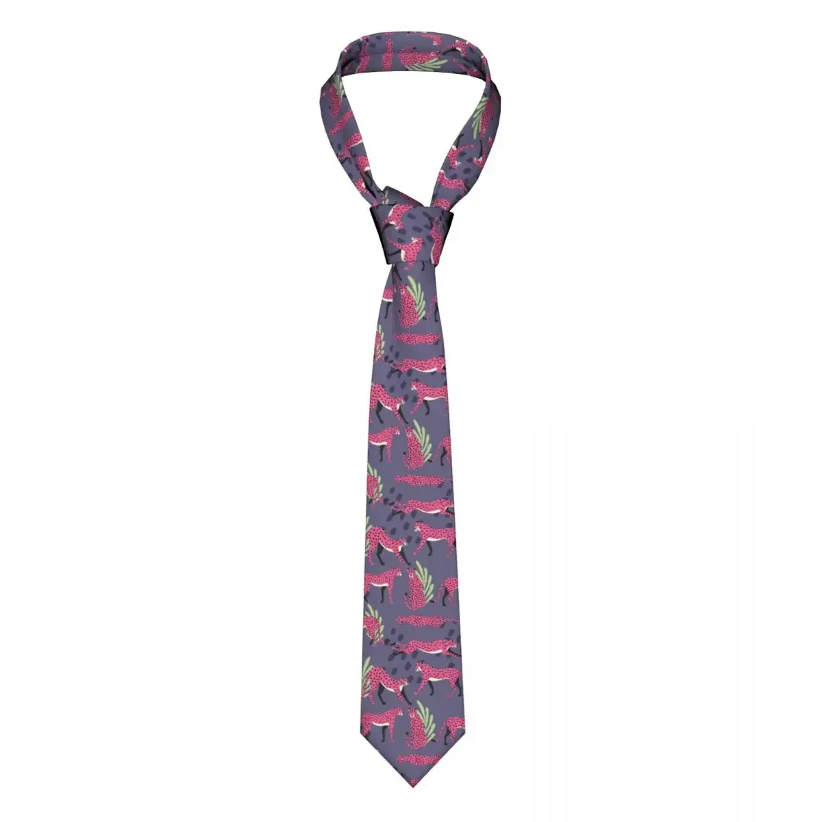 Exotic Big Cats Pink Cheetahs Neckties Men Casual Polyester Narrow Neck Tie for Men Daily Wear Cravat Cosplay Props
Exotic Big Cats Pink Cheetahs Neckties Men Casual Polyester Narrow Neck Tie for Men Daily Wear Cravat Cosplay Props