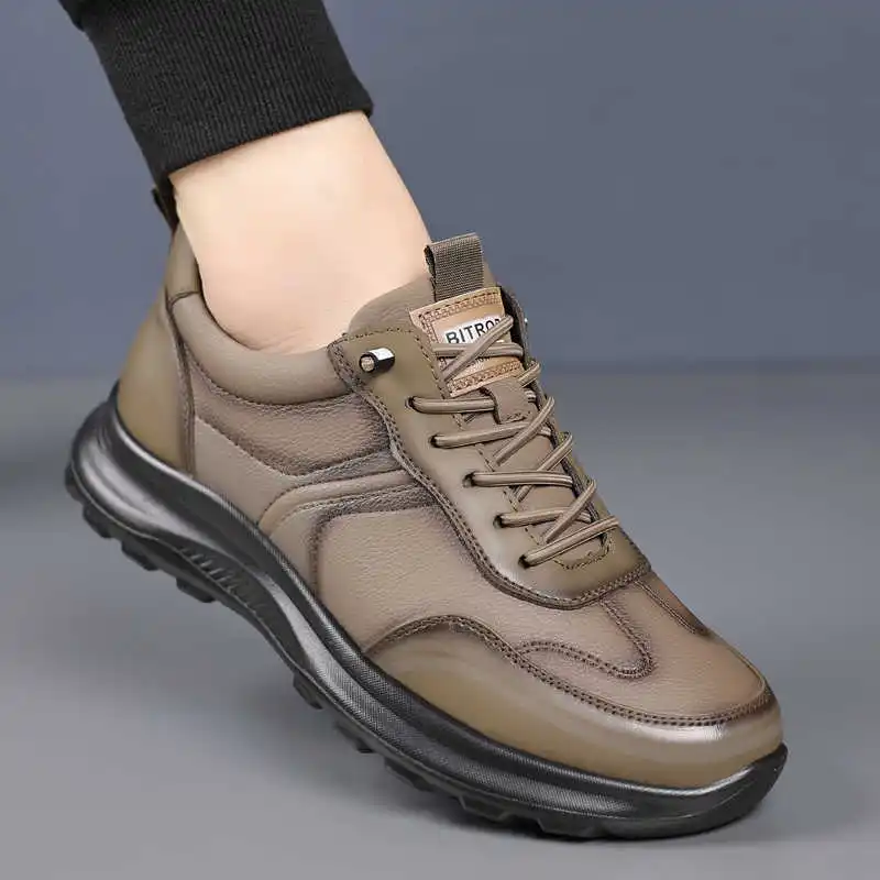 Thick Heeled Flatform Casual Men's Sneakers Golf Boots Vip Luxury Shoes Sports Sapatilla Tenisfeminino High-quality
Thick Heeled Flatform Casual Men's Sneakers Golf Boots Vip Luxury Shoes Sports Sapatilla Tenisfeminino High-quality