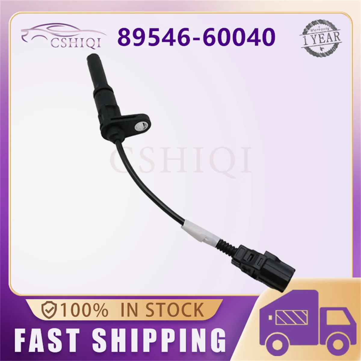 89546-60040 Rear Left ABS Wheel Speed Sensor For Toyota Land Cruiser GRJ7_, HZJ7_, VDJ76, VDJ78, VDJ79 Auto Parts 8954660040
89546-60040 Rear Left ABS Wheel Speed Sensor For Toyota Land Cruiser GRJ7_, HZJ7_, VDJ76, VDJ78, VDJ79 Auto Parts 8954660040