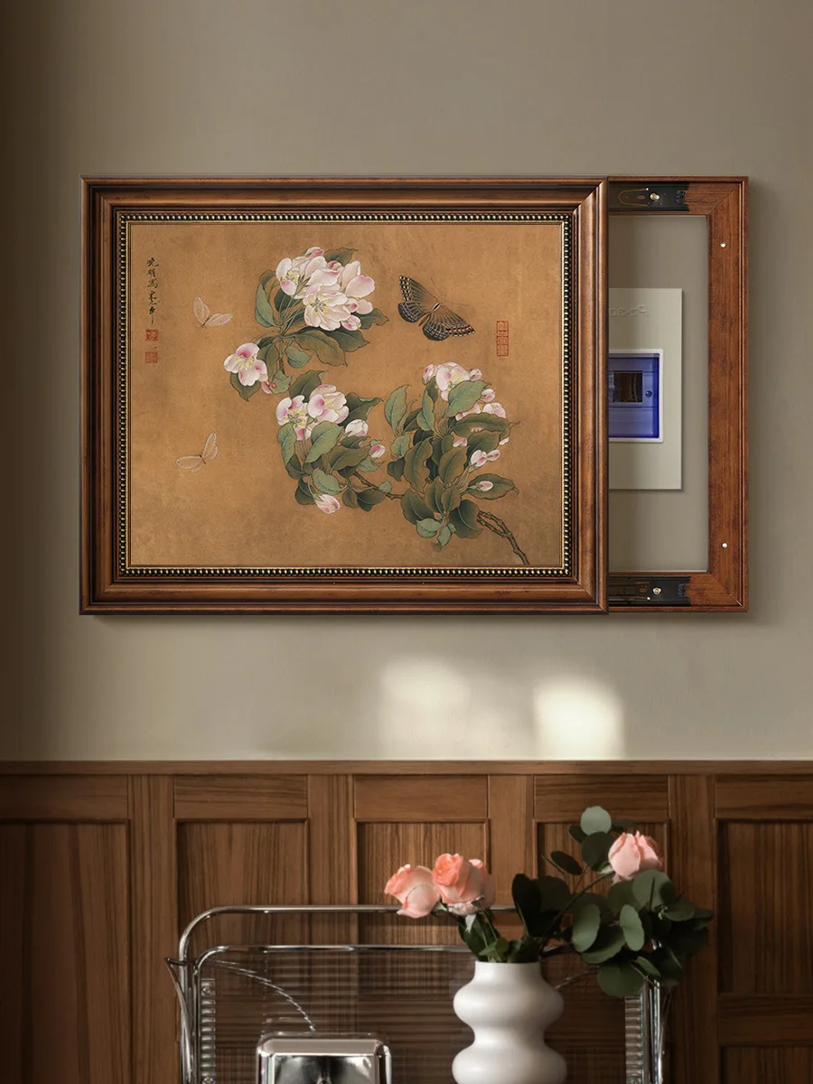 Push-pull meter box antique relief frame blocking distribution cabinet mural wall protruding hidden hanging painting guide rail
Push-pull meter box antique relief frame blocking distribution cabinet mural wall protruding hidden hanging painting guide rail