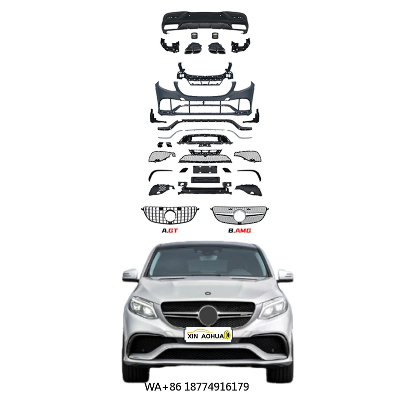 Модернизированный комплект кузова GLS63 с заводской розеткой, передние и задние бамперы для GLS X166 (модель 2016-12) Sport
Модернизированный комплект кузова GLS63 с заводской розеткой, передние и задние бамперы для GLS X166 (модель 2016-12) Sport