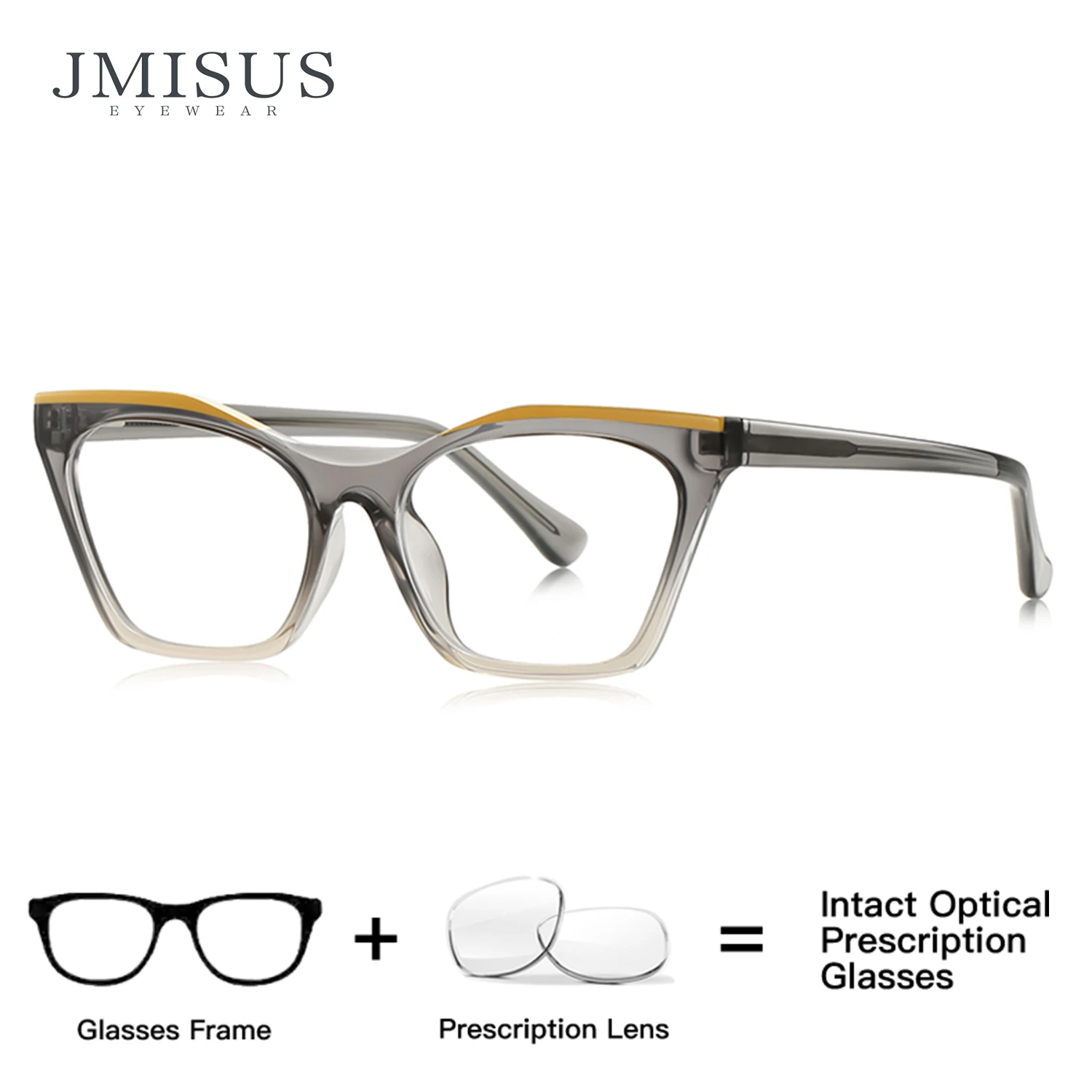 JMISUS Woman Handmade Acetate Square Optical Lenses Blue Light Filter Butterfly Progressive Prescription Eyeglasses
JMISUS Woman Handmade Acetate Square Optical Lenses Blue Light Filter Butterfly Progressive Prescription Eyeglasses