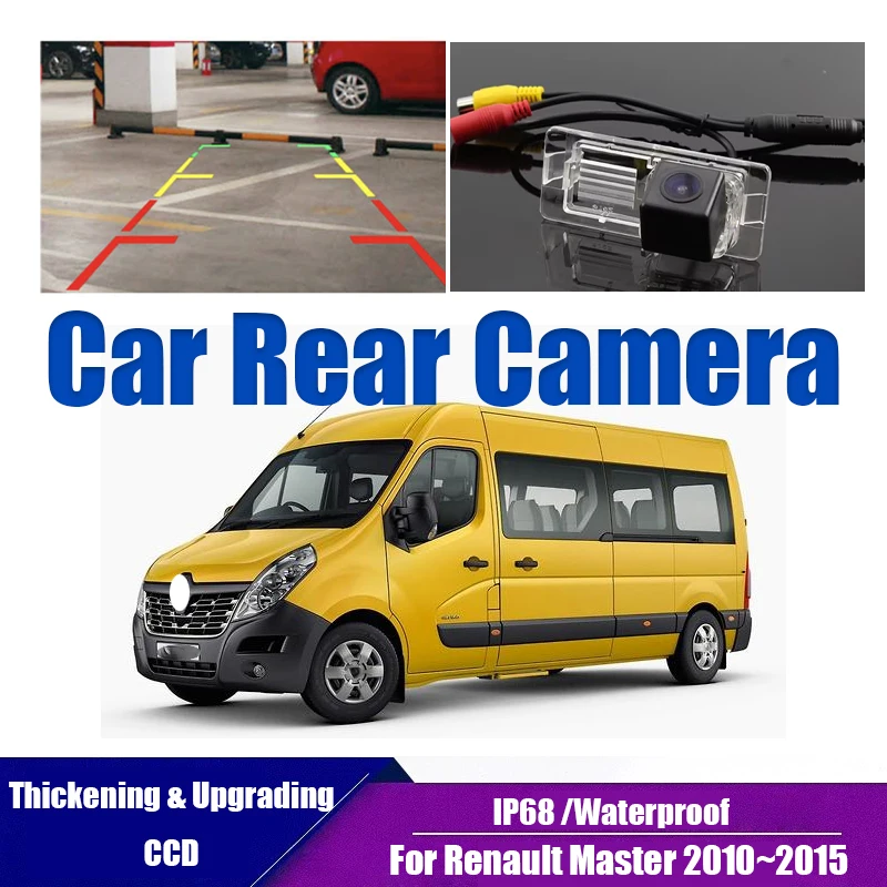 Автомобильная камера заднего вида для Renault Master 2010 ~ 2015 CCD Full HD, резервная парковочная камера ночного видения, специальная автомобильная камера
Автомобильная камера заднего вида для Renault Master 2010 ~ 2015 CCD Full HD, резервная парковочная камера ночного видения, специальная автомобильная камера
