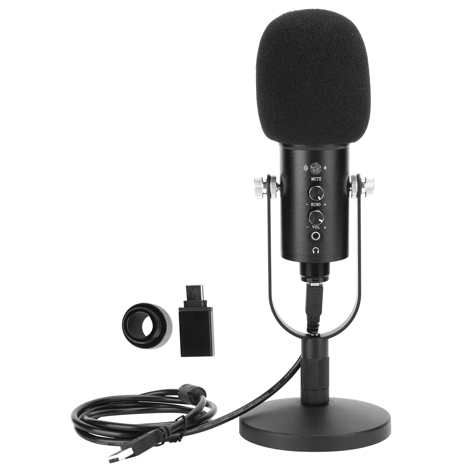 BM86 Condenser Microphone KTV Audio Studio Recording Mic Clear HiFi Sound for Computer
BM86 Condenser Microphone KTV Audio Studio Recording Mic Clear HiFi Sound for Computer