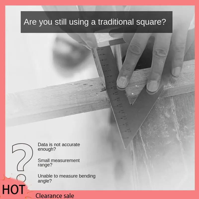 A88Z Multifunctional Square Triangle Ruler Measuring Ruler T-Shaped Measuring Woodworking Ruler Tool
A88Z Multifunctional Square Triangle Ruler Measuring Ruler T-Shaped Measuring Woodworking Ruler Tool