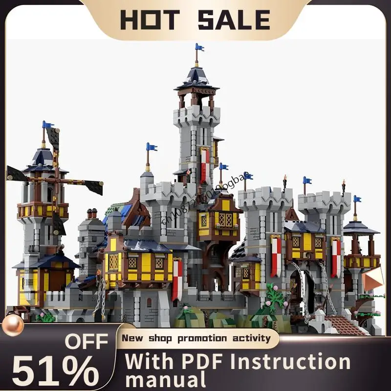 Новый 6525 шт. Moc европейский средневековый вид на улицу возврат замок Сокол модель Diy творческие идеи детские игрушки подарок на день рождения головоломка на заказ
Новый 6525 шт. Moc европейский средневековый вид на улицу возврат замок Сокол модель Diy творческие идеи детские игрушки подарок на день рождения головоломка на заказ
