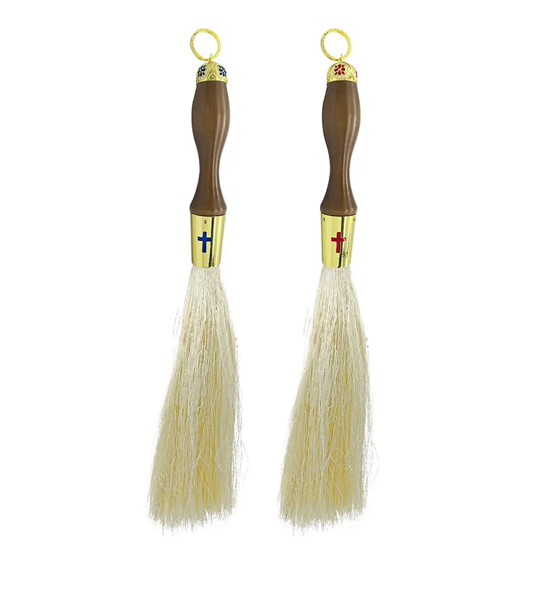 HTISOK Orthodox Holy Water Blessing Brush Wooden Handle Synthetic Wool Metal Cross Accents 15'' Religious Ceremony Sprinkler
HTISOK Orthodox Holy Water Blessing Brush Wooden Handle Synthetic Wool Metal Cross Accents 15'' Religious Ceremony Sprinkler