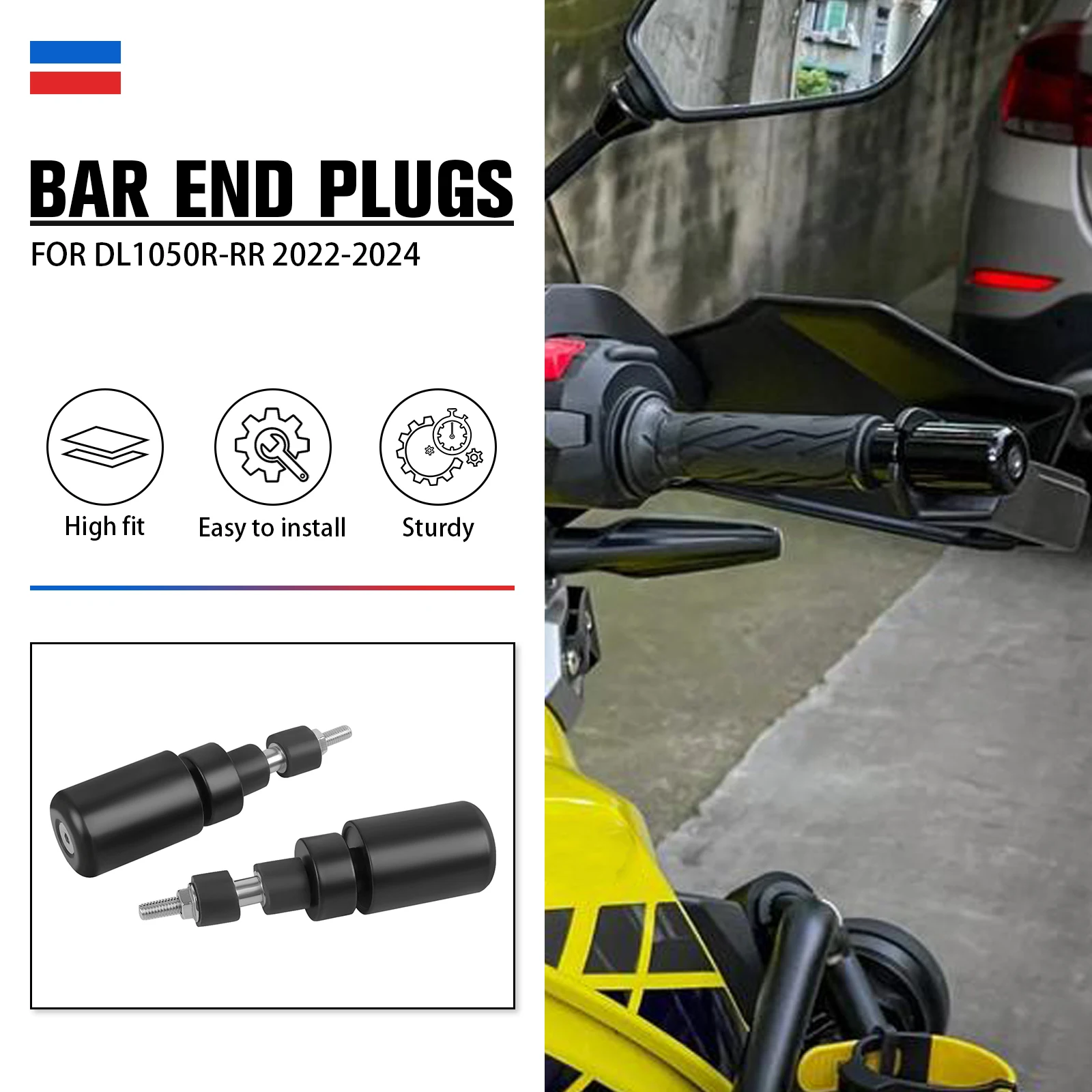Для Suzuki DL1050R DL1050RR DL 1050R DL 1050 R RR 2022-2024 Ручка руля Ручки Крышка Концевые заглушки Весовой слайдер руля
Для Suzuki DL1050R DL1050RR DL 1050R DL 1050 R RR 2022-2024 Ручка руля Ручки Крышка Концевые заглушки Весовой слайдер руля