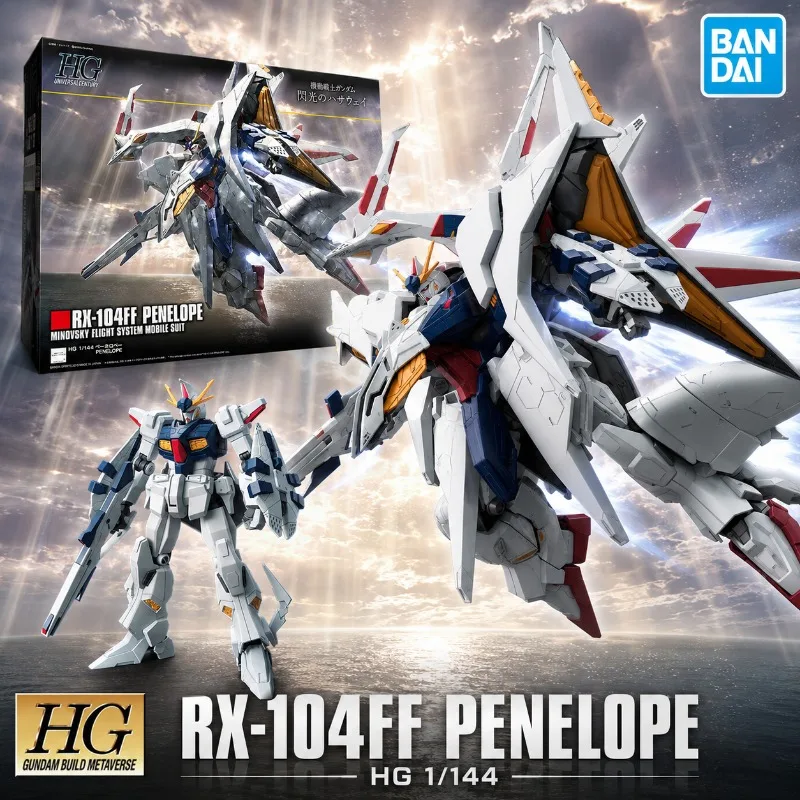 Bandai Genuine HG 1/144 RX-104FF Penelope Mobile Suit Gundam Assembly Model Kits Action Figures Toy
Bandai Genuine HG 1/144 RX-104FF Penelope Mobile Suit Gundam Assembly Model Kits Action Figures Toy