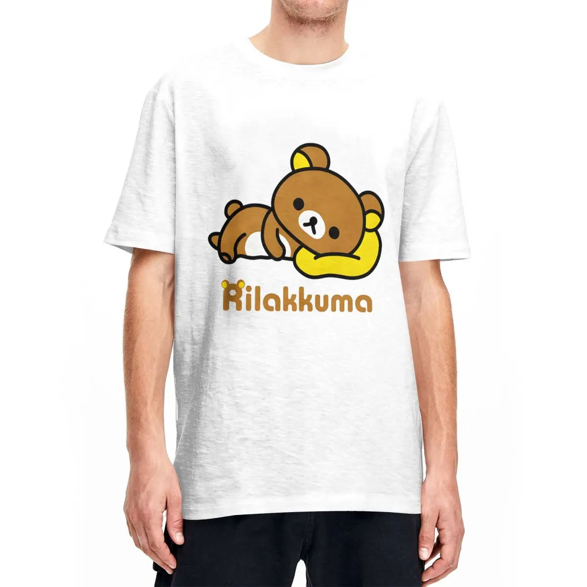 Футболка Rilakkuma с рисунком расслабляющего медведя, мужские и женские хипстерские футболки из 100% хлопка, Детские футболки, подарок на день рождения, топы
Футболка Rilakkuma с рисунком расслабляющего медведя, мужские и женские хипстерские футболки из 100% хлопка, Детские футболки, подарок на день рождения, топы