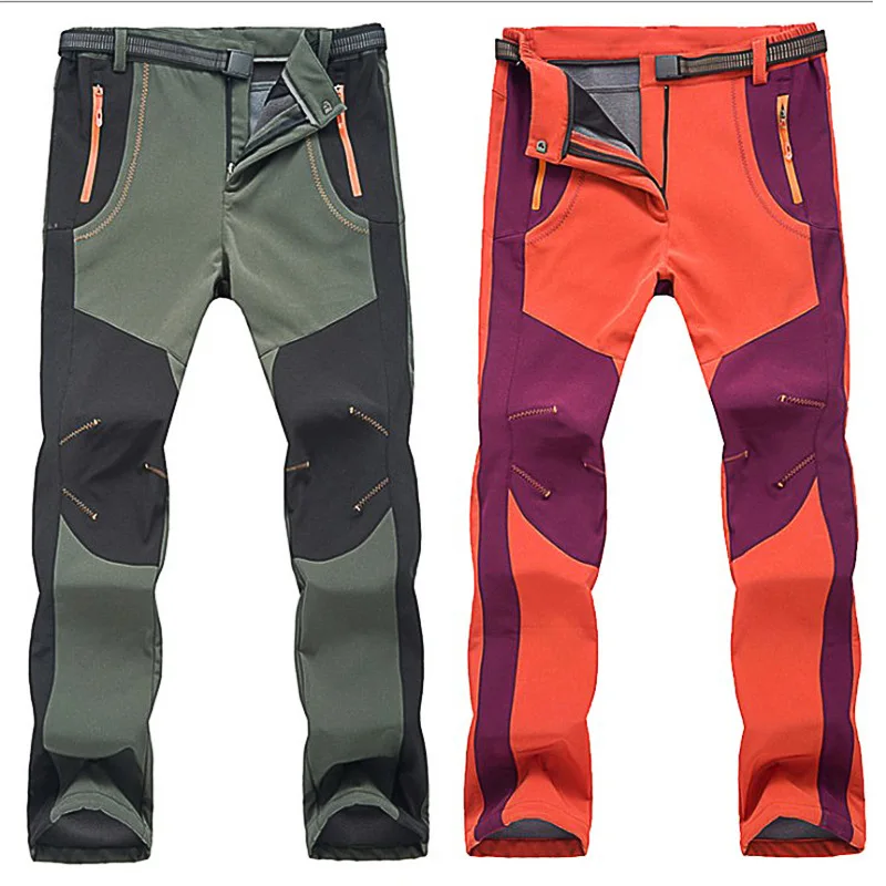 Men's Winter Softshell Pants - Windproof Waterproof Fleece Hiking Trousers
Men's Winter Softshell Pants - Windproof Waterproof Fleece Hiking Trousers